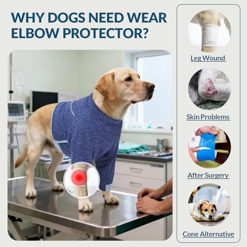Dog Recovery Sleeve (L / Blue)