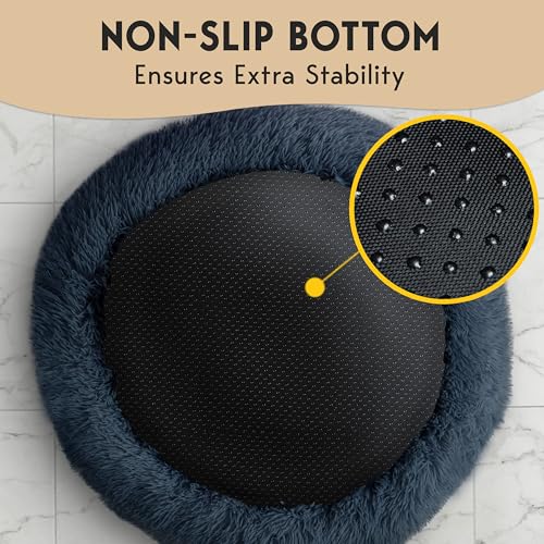 XL Dog Beds for Large Sized Dog (Dark Gray / X-Large - 45"L x 45"W x 8"Th)
