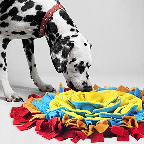 Pet Snuffle Mat for Dogs (red)