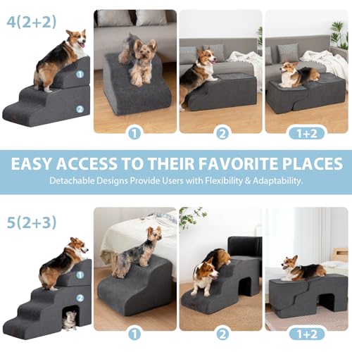 Dog Stairs for High Beds
