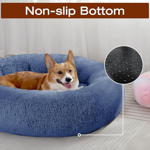 Dog Beds Large Sized Dog (36" / Medium Blue)