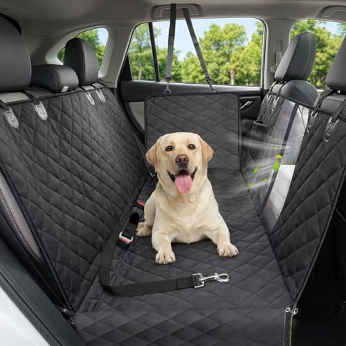 Dog Car Seat Cover (Black / Standard (53.9*57.9 ))