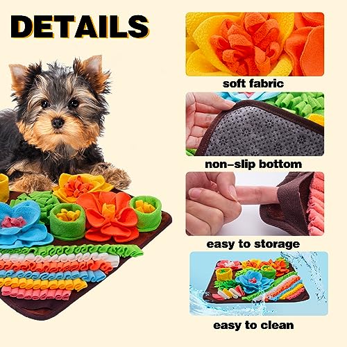 Snuffle Mat for Dogs (Brown)