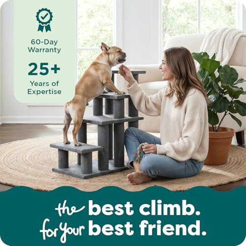 Steady Paws Multi (Cream / 3-Step / Pet Stairs)