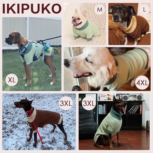 Large Dog Sweater (Large (Chest 21") / NavyBlue)