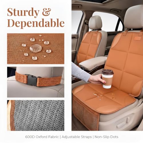 Car Seat Protector 2 (Dark Brown / 2PS)