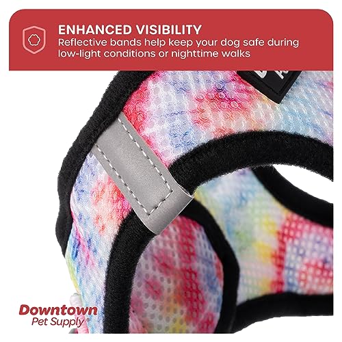 Step in Dog Harness (Large / Tie Dye Traditional)