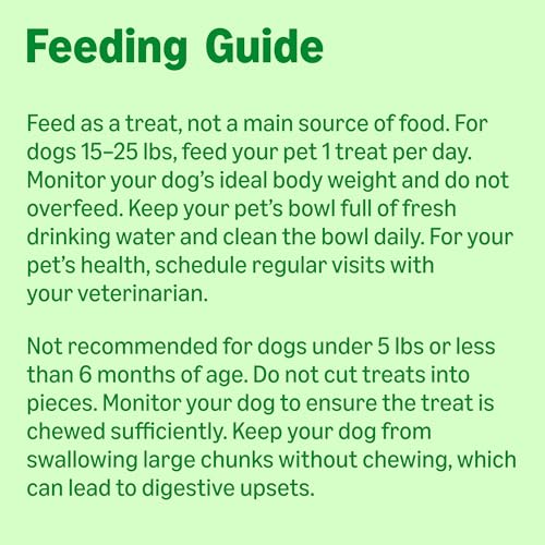 Dental Dog Treats to Help Clean Teeth & Freshen Breath for Small Dogs (Small Dogs (15 - 25 lb) / 60 Count (Pack of 1))