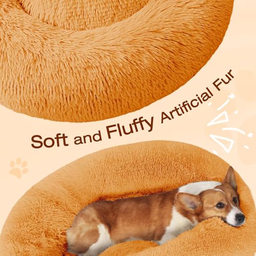 Dog Beds Large Sized Dog (36" / Orange)