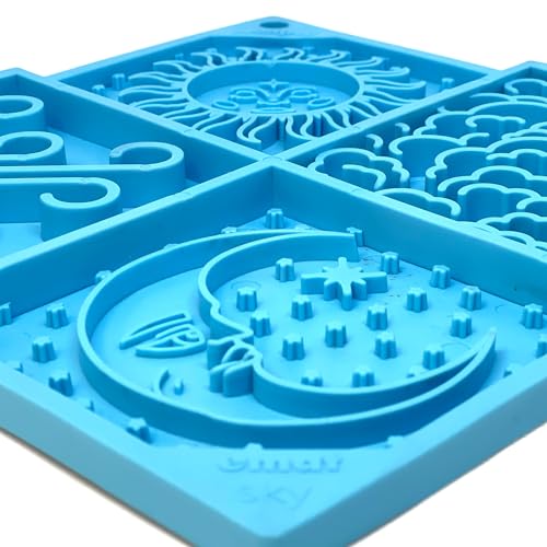 Sky Design eMat Enrichment Lick Mat (Sky eMat Blue / One Size)