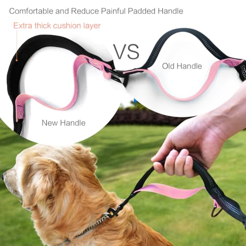 Hands Free Dog Running Leash with Waist Belt (Large)
