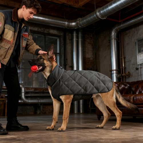 Weighted Dog Vest (Grey / Small)