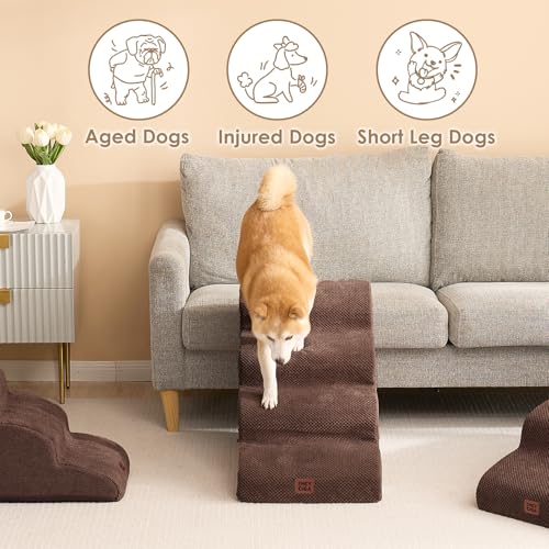 Curved Dog Stairs Ramp