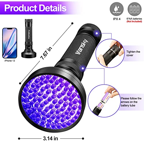 Black Light UV Flashlights