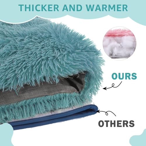 Self Warming Cat Bed (Navy Blue / M: 20"x24")