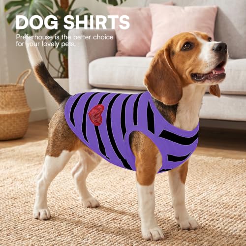 Dog Shirts for Medium Dogs (Violet-Vest / Medium)
