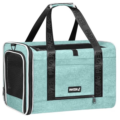Cat Carrier for Travel (Teal / 18.0"L x 11.0"W x 11.0"H)