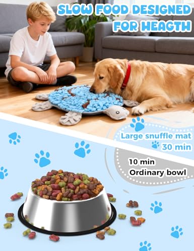 Snuffle Mat for Dogs (blue / L)