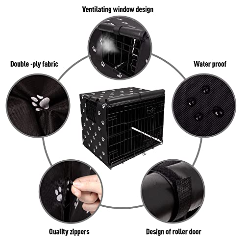 Dog Crate Cover Indoor (42 Inch (42"x28"x30"))