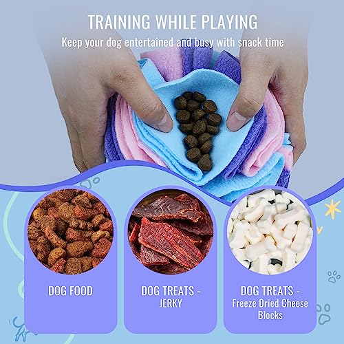 Pet Snuffle Ball (Macarons color / 15cm)