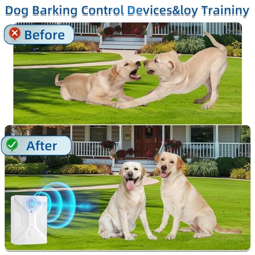 Ultrasonic Anti Barking Device (White)