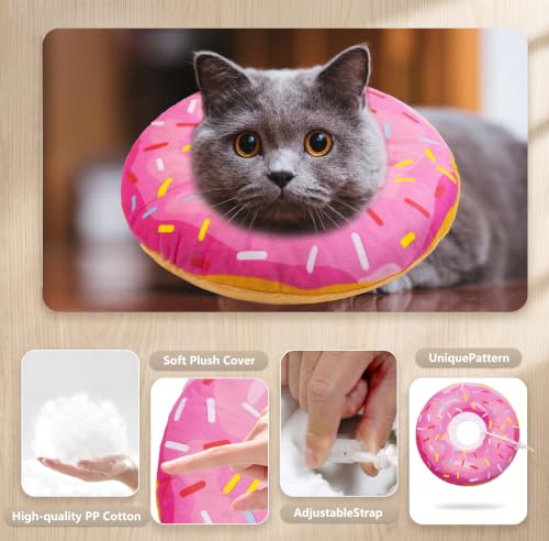 Cat Cone Collar Soft (Pink / Small)