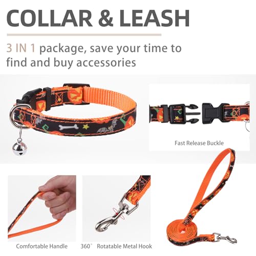 Halloween Dog Harness (Halloween Black / M (CHEST 16"-18"))