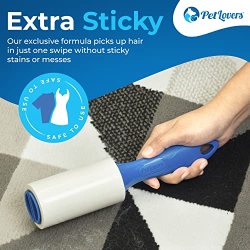 Lint Rollers for Pet Hair Extra Sticky 6 Pack