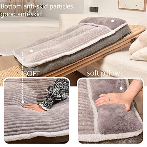 Dog Bed for Large Dogs (Gray / Large:(36"L x 23"W x 3"Th))