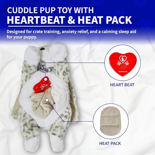 Stuffed Animal with Rechargebale Heartbeat for Cats