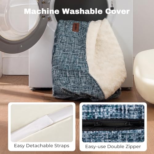 45D Orthopedic Memory Foam Dog Bed Sofa (Blue)