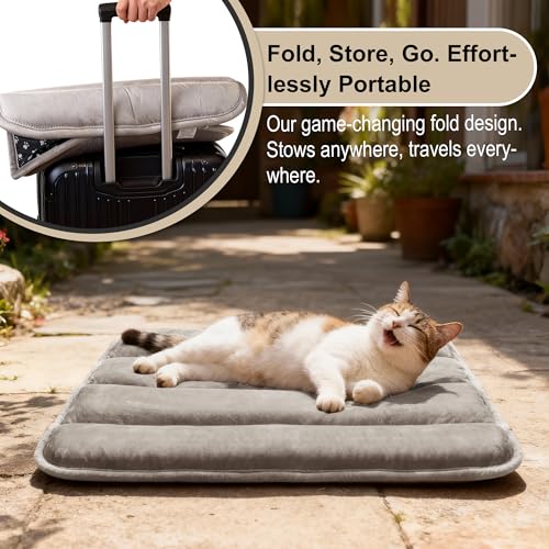 Dog Crate Pad (XS(18"*12"*1.5") / New-Light Brown-1pc)