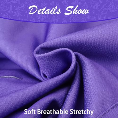 Dog Hoodie for Large Medium Small Dogs (Purple / Small/Medium)