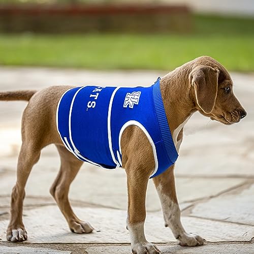 NCAA Kentucky Wildcats Dog Anxiety Shirt Calming Soothing Vest for Dogs Cats with Anxiety (Extra Small / Kentucky Wildcats)
