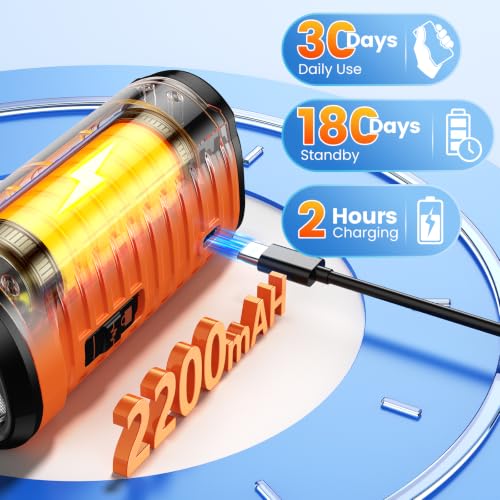 3X Ultrasonic to Stop Barking Neighbors Dog (Neon Orange)