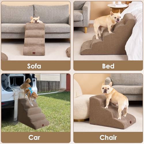Curved Dog Stairs Ramp