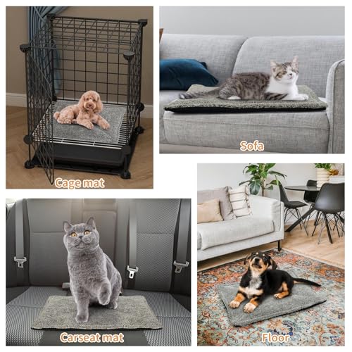 Self Warming Cat Bed Pad (Medium / Green)