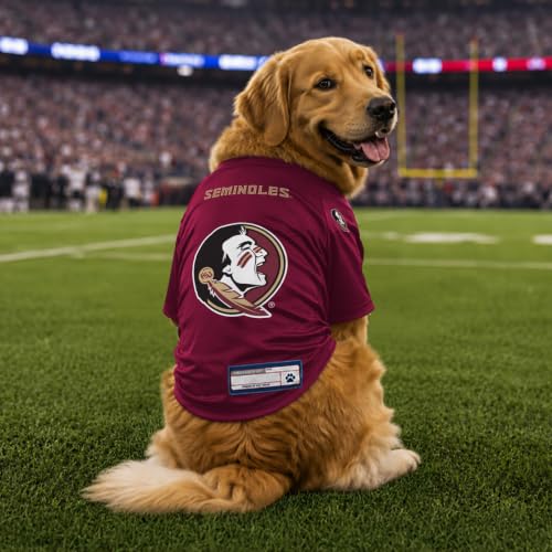 NCAA Florida State Seminoles Stretch Pet Jersey (Florida State Seminoles / X-Large)