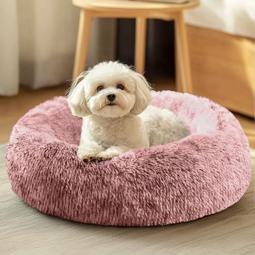 Dog & Cat Bed (23" / Smoke Pink)