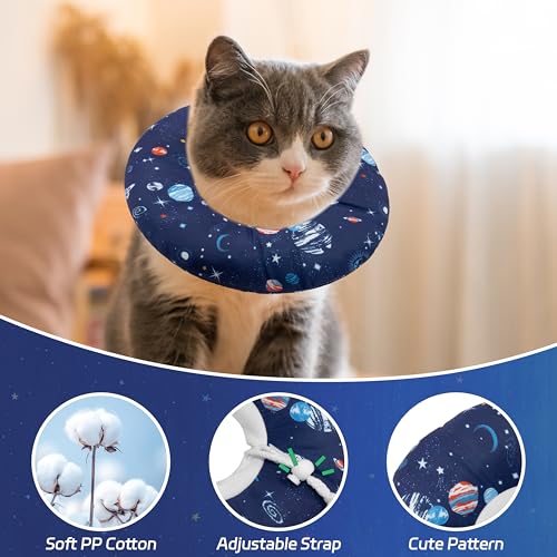 Cat Cone Collar Soft (Planet / Small)