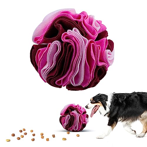 Pet Snuffle Ball (Fantasy pink / 20cm)