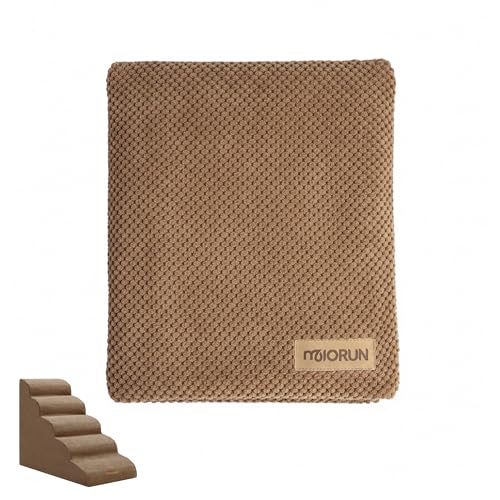 Dog Stairs Replacement Cover for 5 (Coffee / Cover 24.5"H)