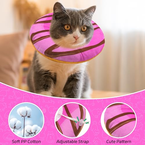 Cat Cone Collar Soft (Pink / Small)