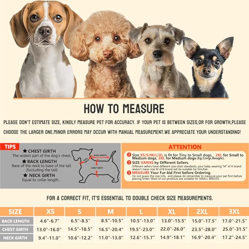Dog Raincoat Small Dog Rain Jacket Hooded Poncho Waterproof Pet Rain Suit Double (Red / XS:Back Length 4.6-6.7")