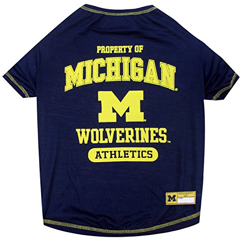 Collegiate Michigan Wolverines Dog T (Michigan Wolverines / X-Large)