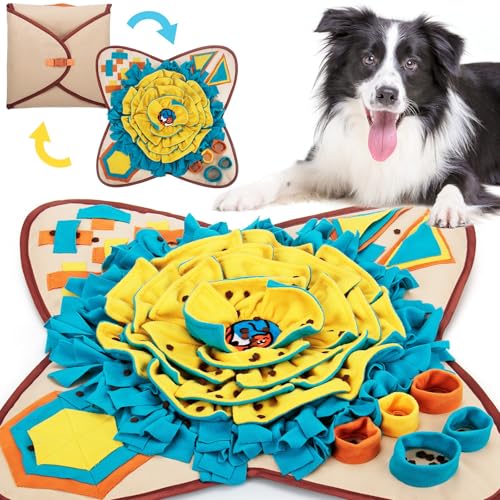 Pet Snuffle Mat for Dogs (Khaki)