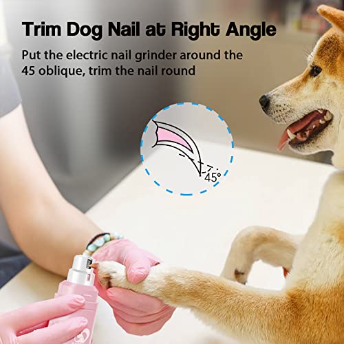 Dog Nail Grinder Upgraded (C-Pink)