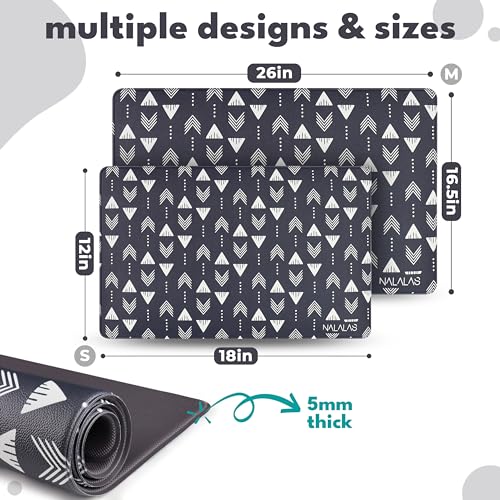 Dog Mat for Food and Water (12"L x 18"W / Nomad)