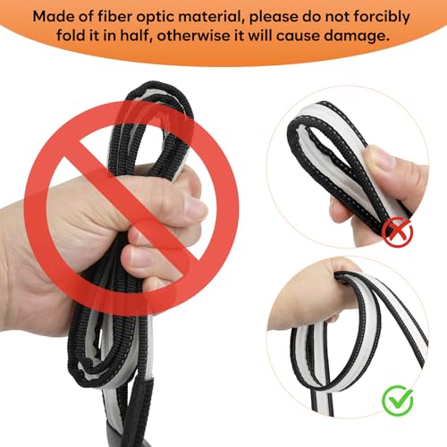 LED Dog Leash Ultra Bright (6 Ft)