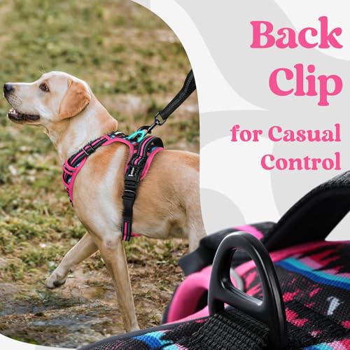 Dog Harness Medium Sized (Medium / Mountain Rose)